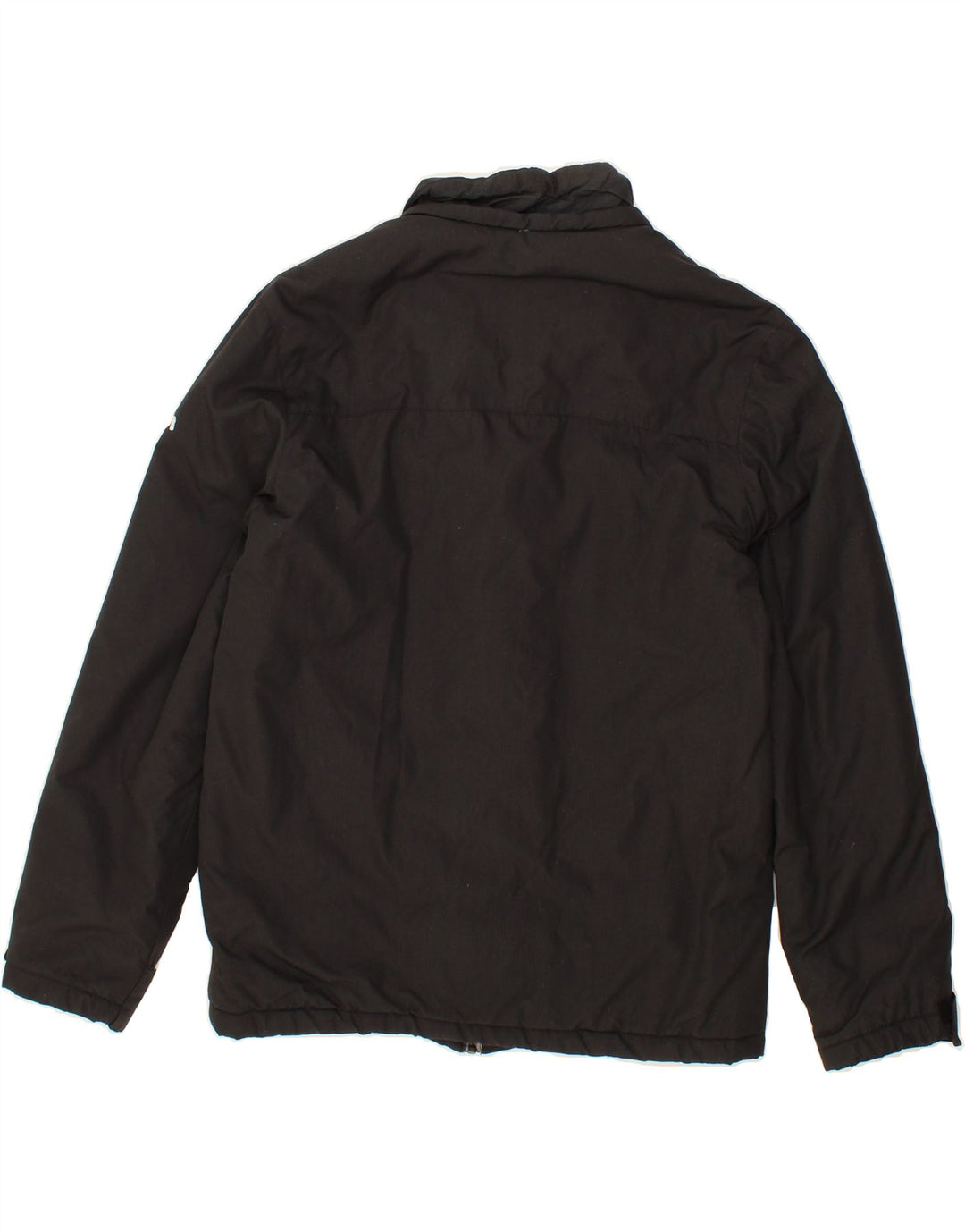SLAM Mens Rain Jacket UK 36 Small Black Nylon Vintage Slam and Second-Hand Slam from Messina Hembry 