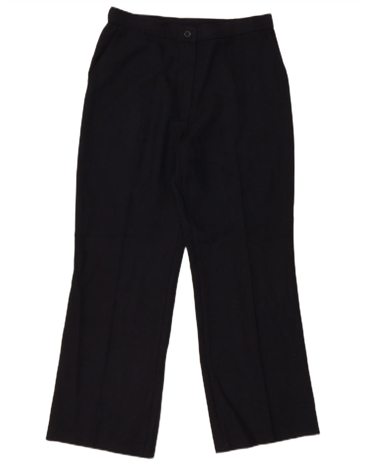 Pantaloni chino da donna Marks & Spencer UK 12 medi W30 L27 Blu navy