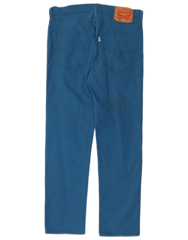 Pantaloni casual affusolati Levi's 502 da uomo W31 L30 in cotone blu
