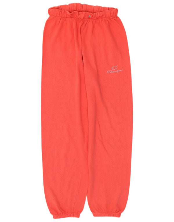 CHAMPION Pantaloni da tuta da donna Joggers UK 14 Medio Rosso Cotone
