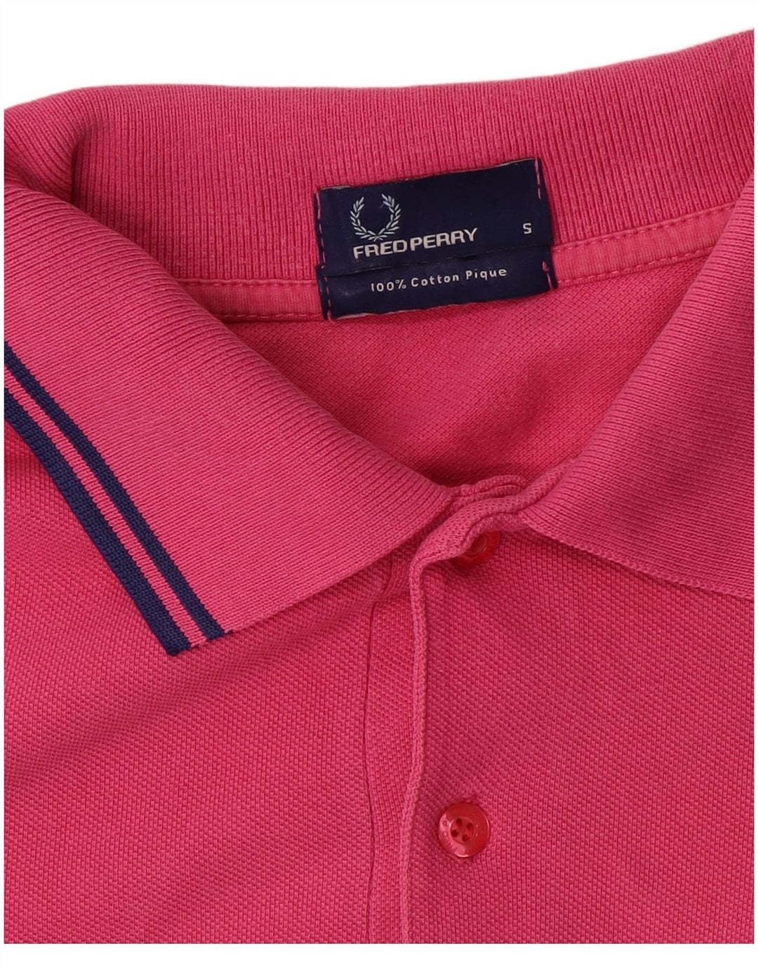 Polo da uomo FRED PERRY piccola in cotone rosa