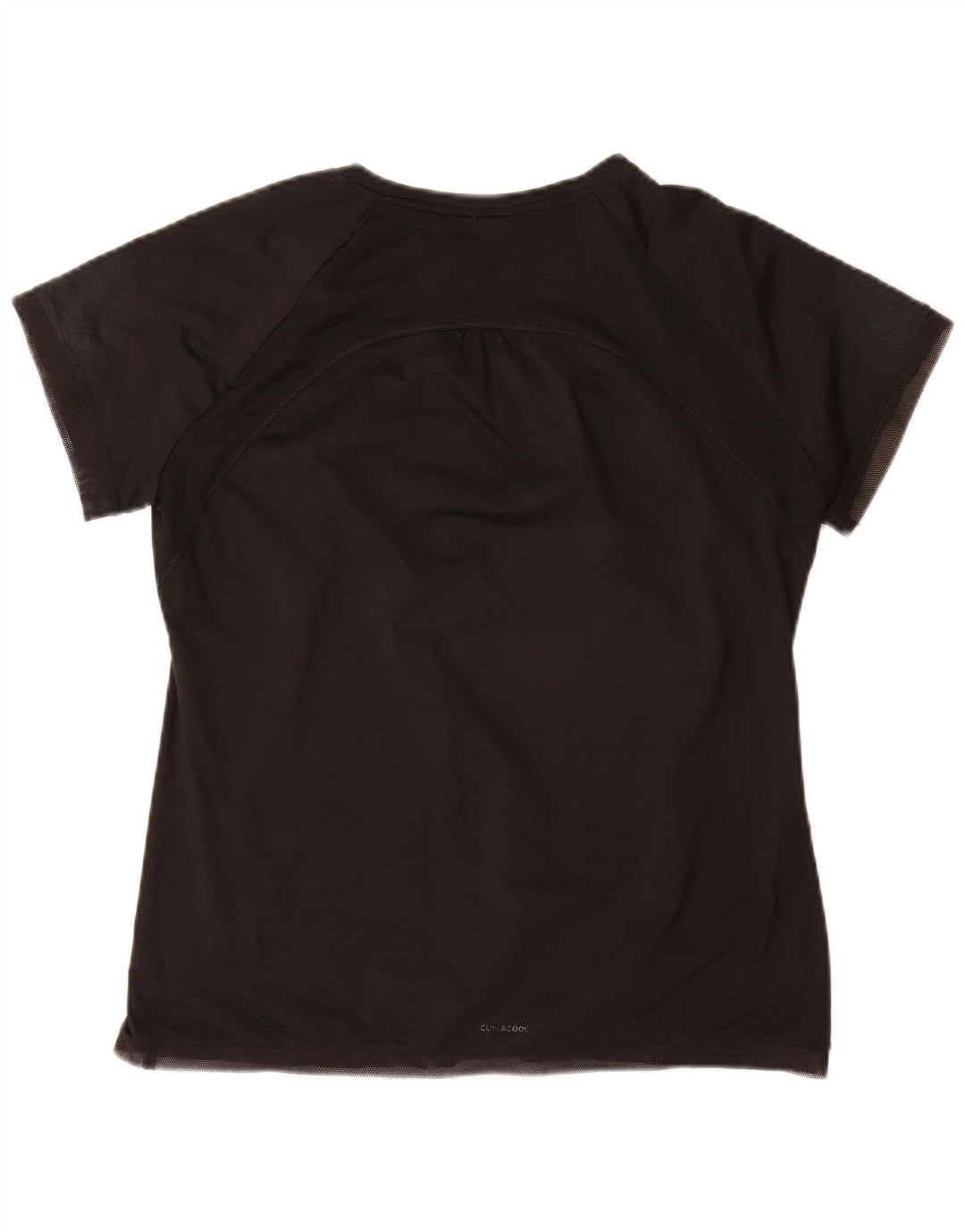 T-shirt Adidas Climacool da donna Top UK 22 XL poliestere nero