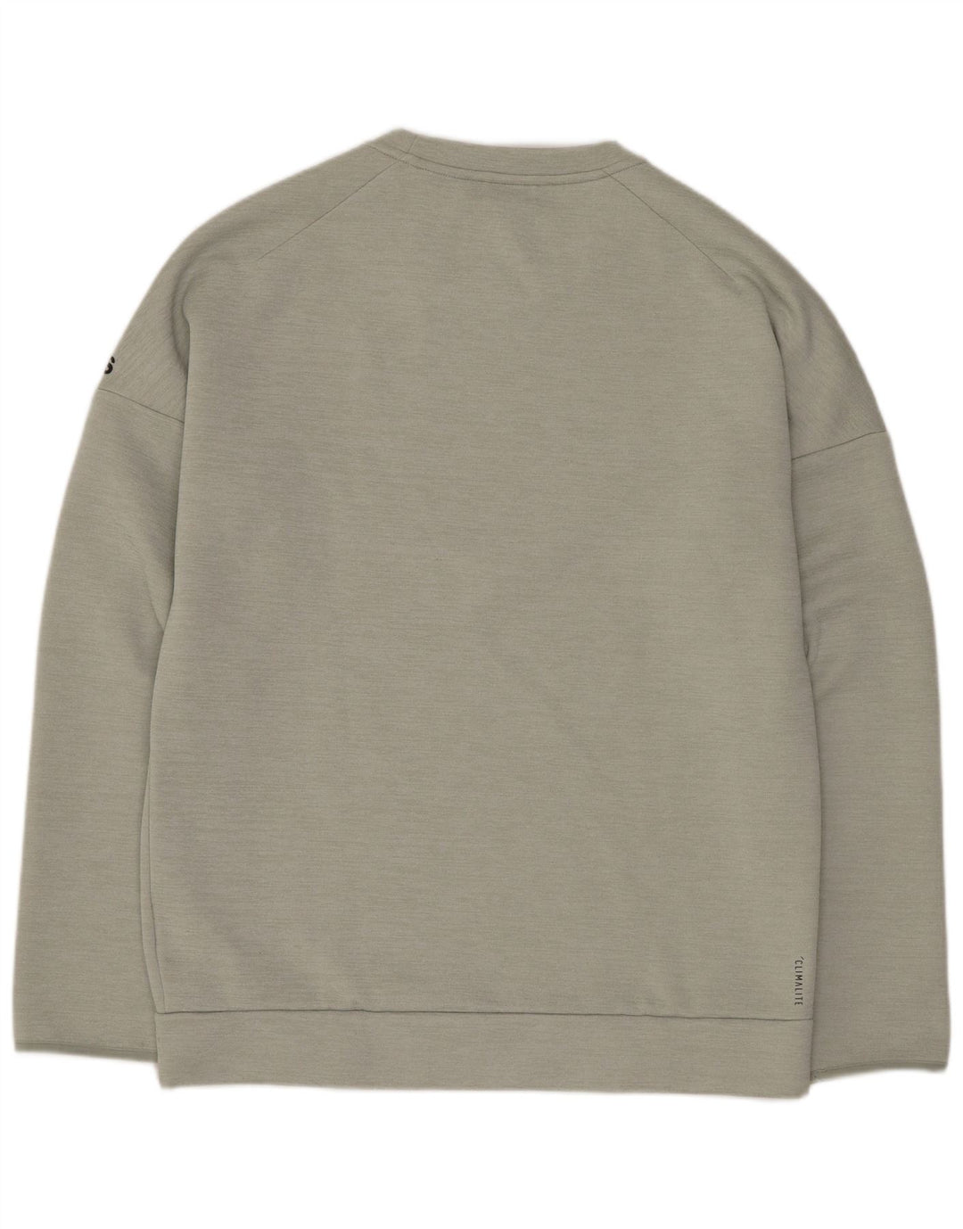 Felpa Adidas da uomo con vestibilità regolare grafica, maglione, poliestere verde medio