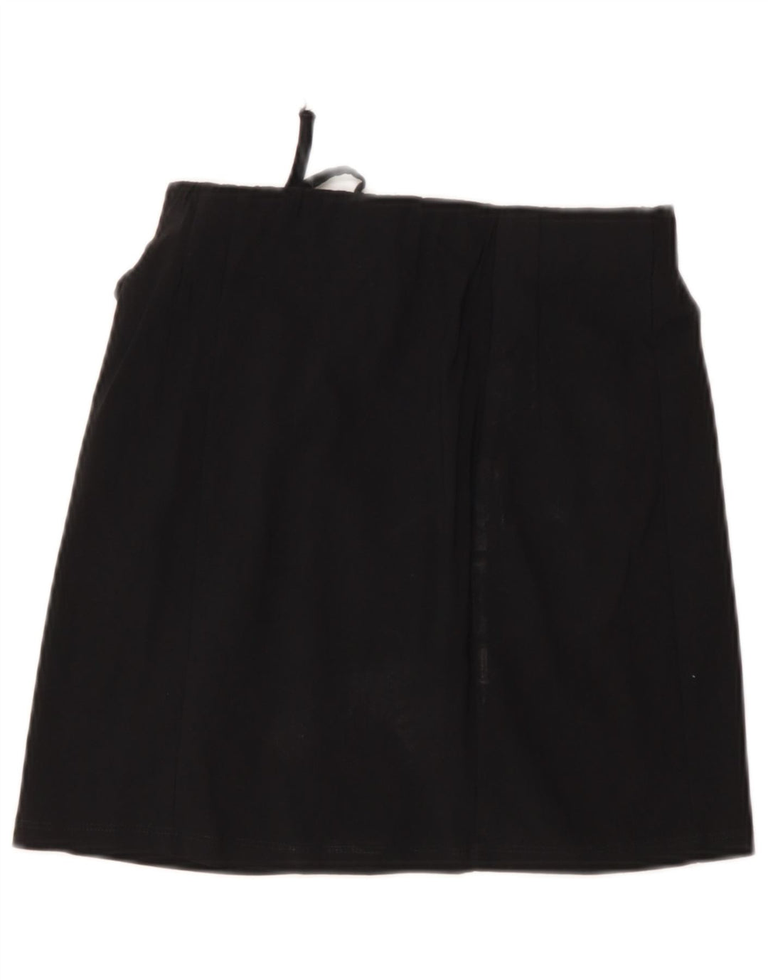 Minigonna da donna Topshop UK 10 piccola W26 viscosa nera