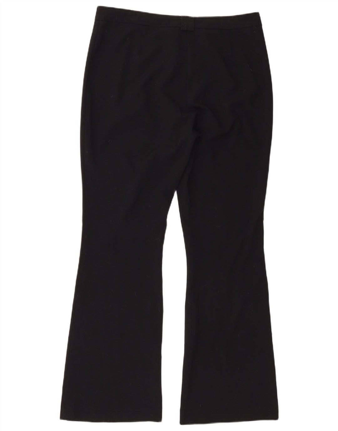 Pantaloni da abito Bootcut da donna Marks & Spencer UK 12 Medio W32 L30 Nero
