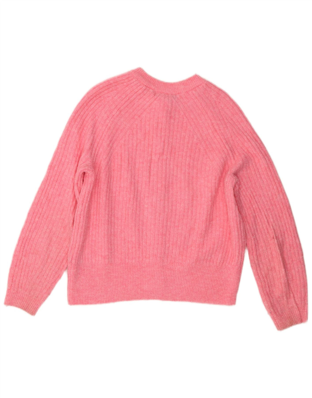 Maglione cardigan vestibilità regolare da donna Marks & Spencer UK 14 Rosa medio