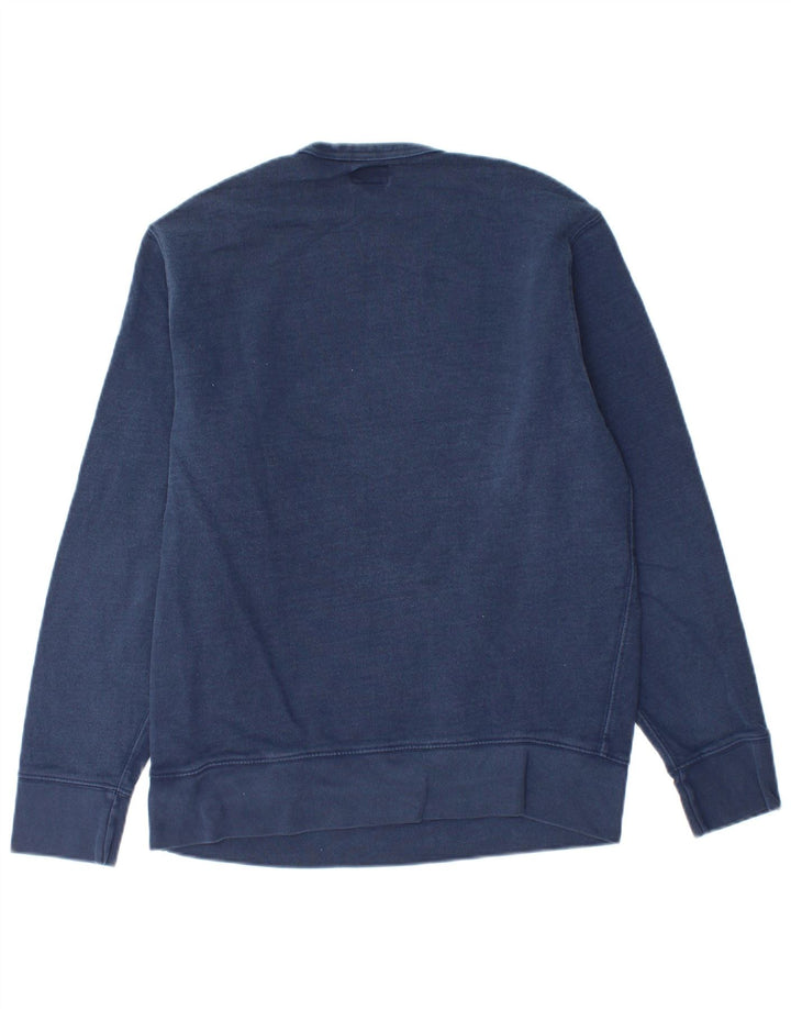 LEVI'S Felpa con grafica da uomo Maglione piccolo in cotone blu navy