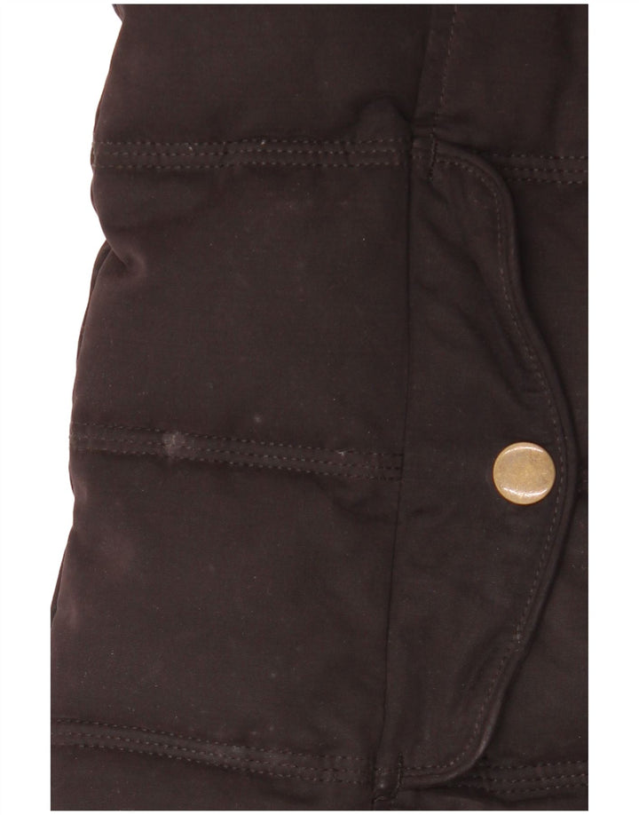 Giacca imbottita da donna Weird Fish UK 12 poliestere nero medio