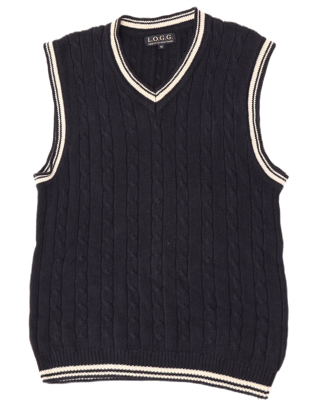 Canotta da uomo L.O.G.G. Canotta media in ramie blu navy