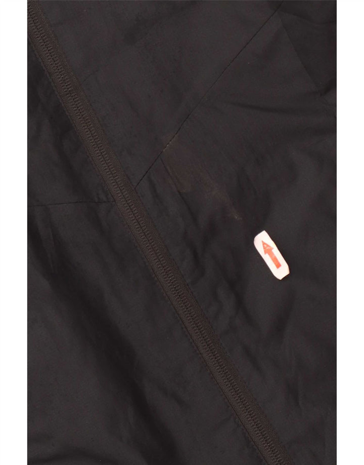 Giacca antipioggia Nike Ragazzi RB Leipzing 12-13 anni Large Nero Poliestere