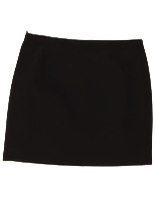 Minigonna da donna Pinko UK 12 media W30 poliestere nero