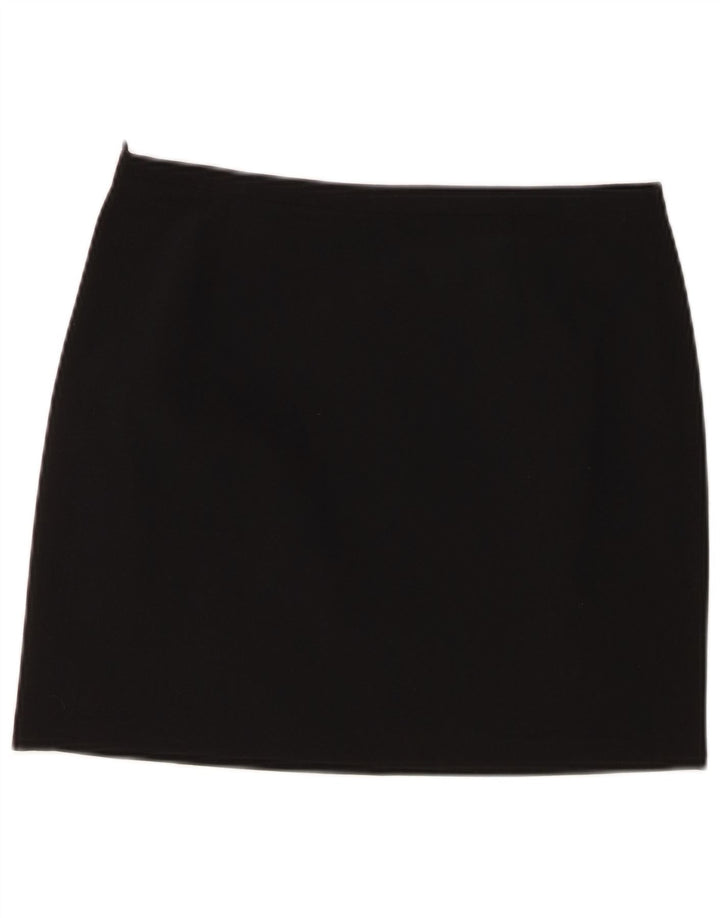 Minigonna da donna Pinko UK 12 media W30 poliestere nero
