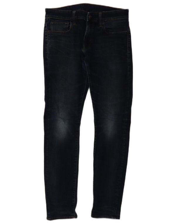 Jeans skinny da uomo G-Star W32 L32 cotone blu navy