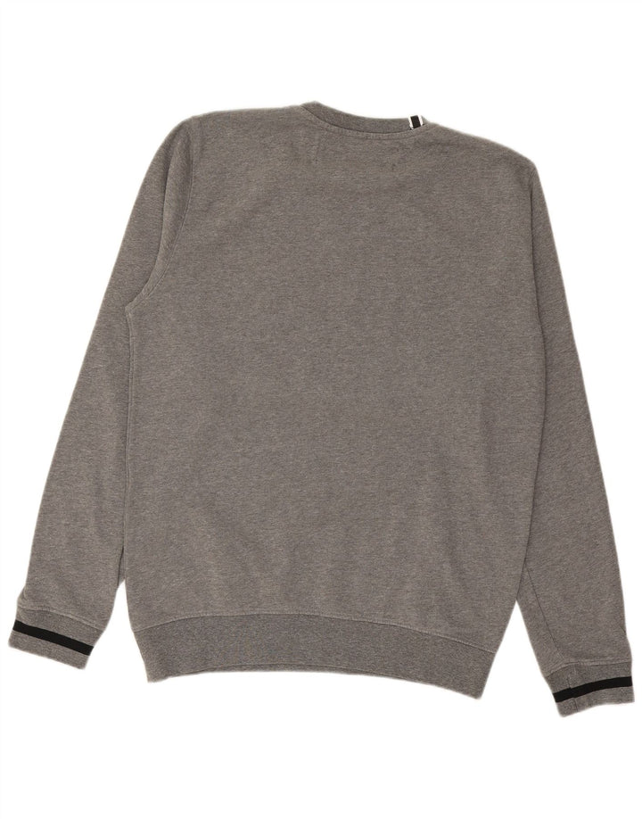 REPLAY Felpa grafica da uomo Maglione grande grigio