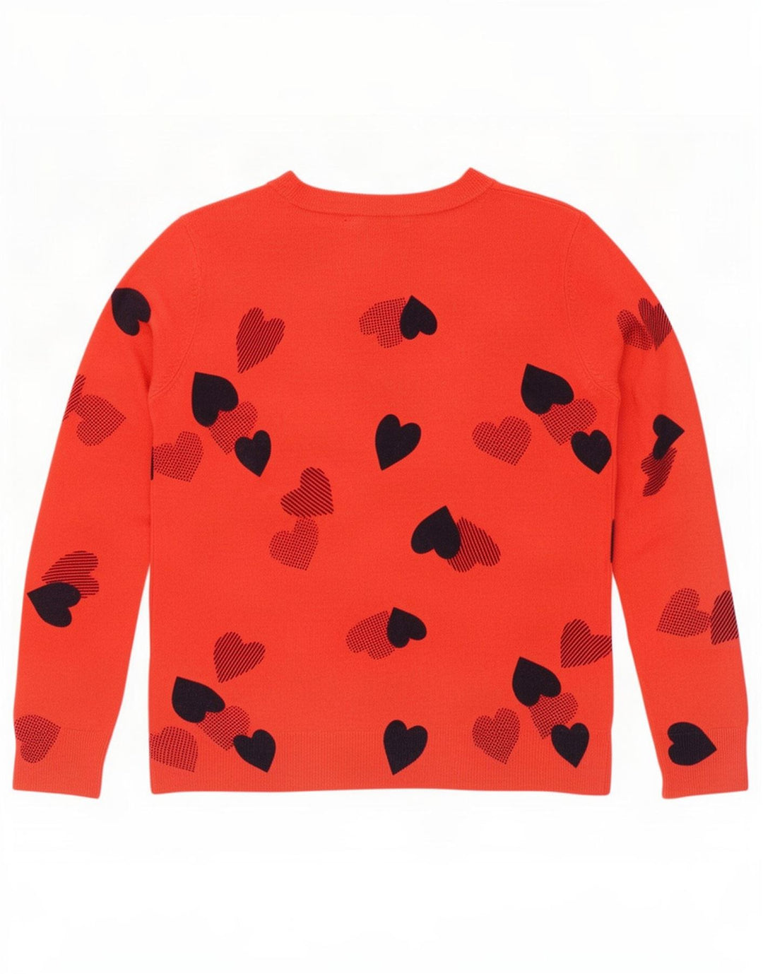 Maglione maglione con scollo a barca da donna Marks & Spencer UK 12 rosso medio