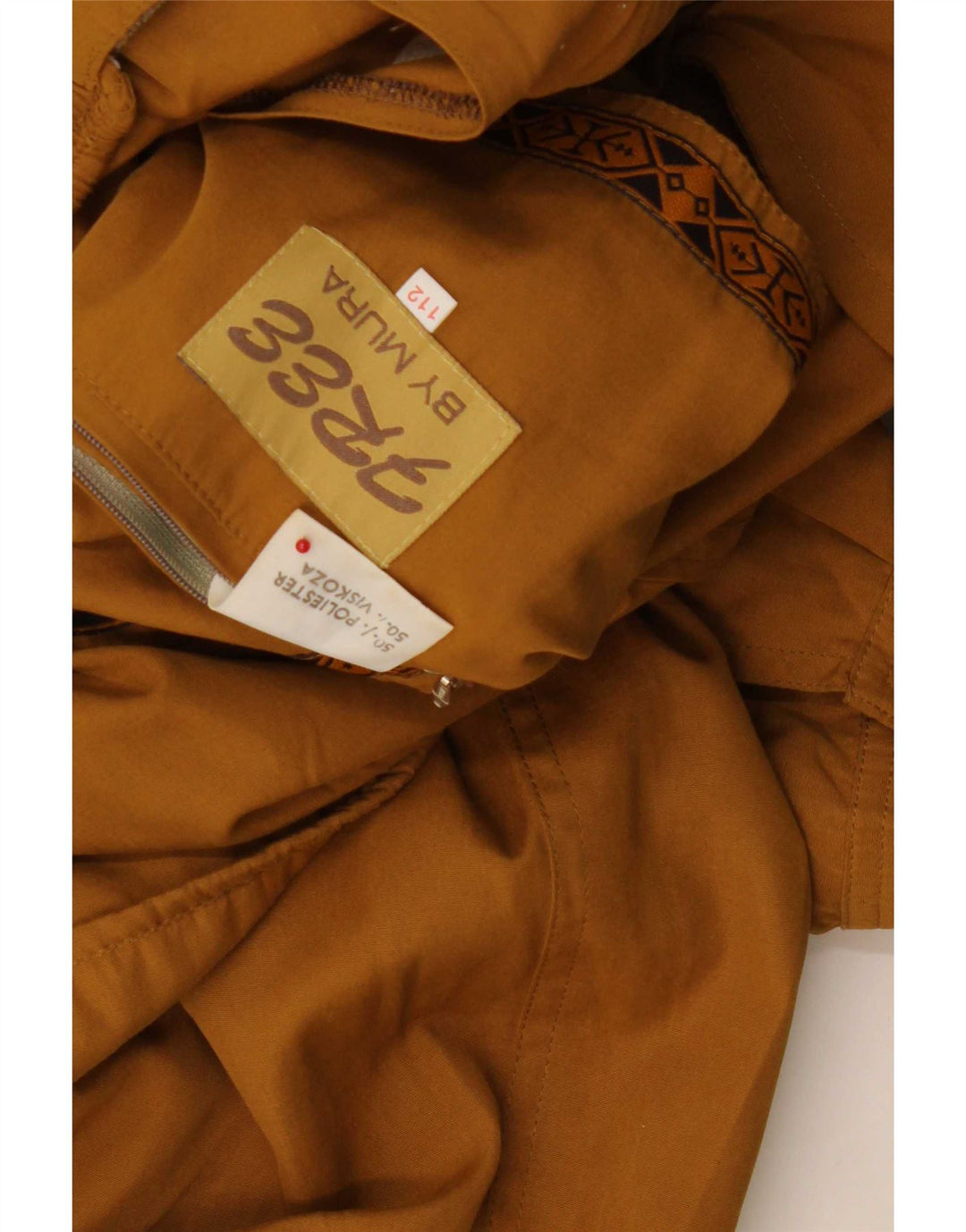 Giubbotto bomber da uomo By Mura UK 42 XL Poliestere beige