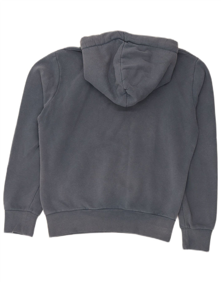 Maglione con cappuccio da uomo Superdry Small in cotone blu