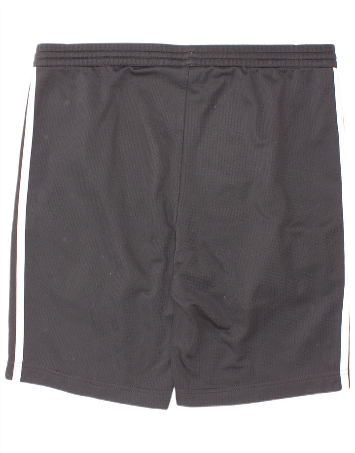 Pantaloncini sportivi Adidas da ragazzo 11-12 anni in poliestere nero
