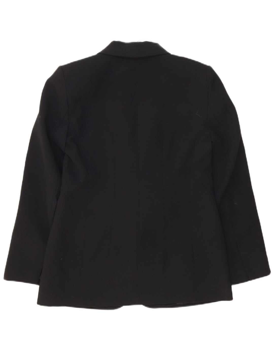 Giacca blazer a 1 bottone da donna Zara UK 12 poliestere nero medio