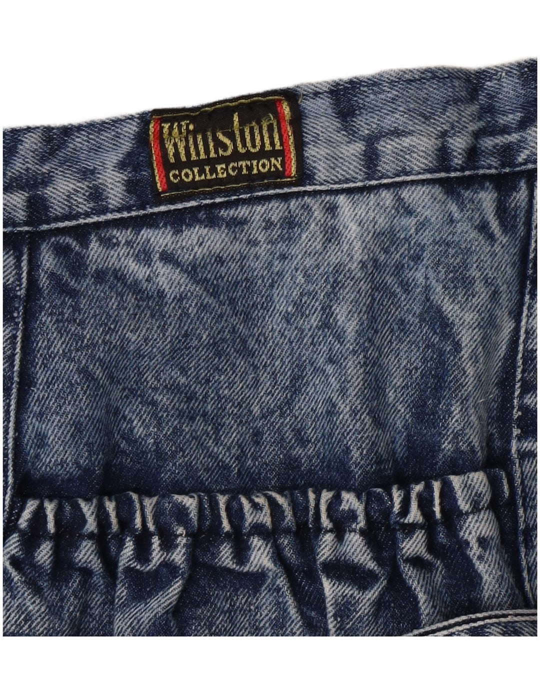Gonna in denim da donna Winston W36 XL Blu