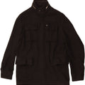Giacca utility da uomo Quiksilver UK 38 lana nera media