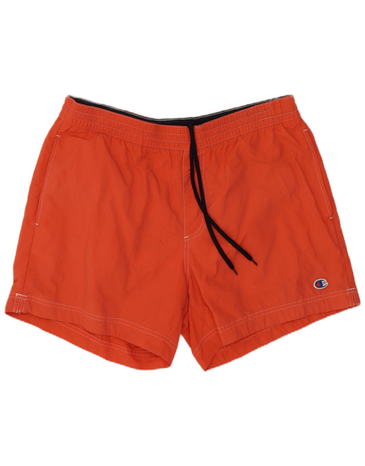 Pantaloncini da bagno da uomo Champion 2XL arancioni