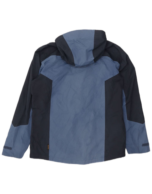 Giacca a vento da uomo Jack Wolfskin UK 44/46 XL Blu navy color block