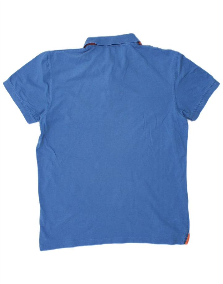 Polo GANT Ragazzo 15-16 Anni Large Blu Cotone