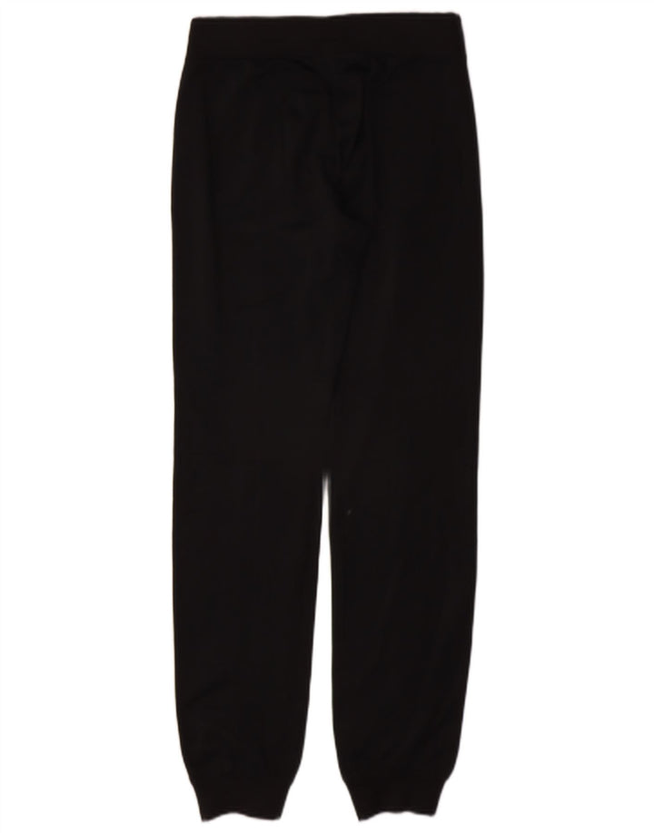 NIKE Womens Tracksuit Trousers Joggers UK 6 XS  Black Polyester