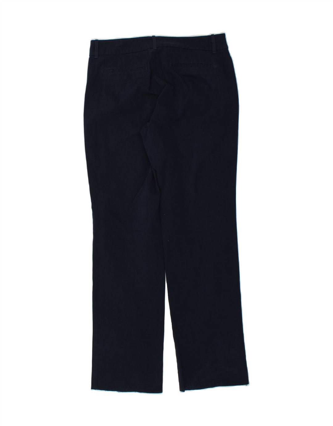 DOCKERS Womens Straight Casual Trousers W34 L34 Navy Blue Vintage Dockers and Second-Hand Dockers from Messina Hembry 