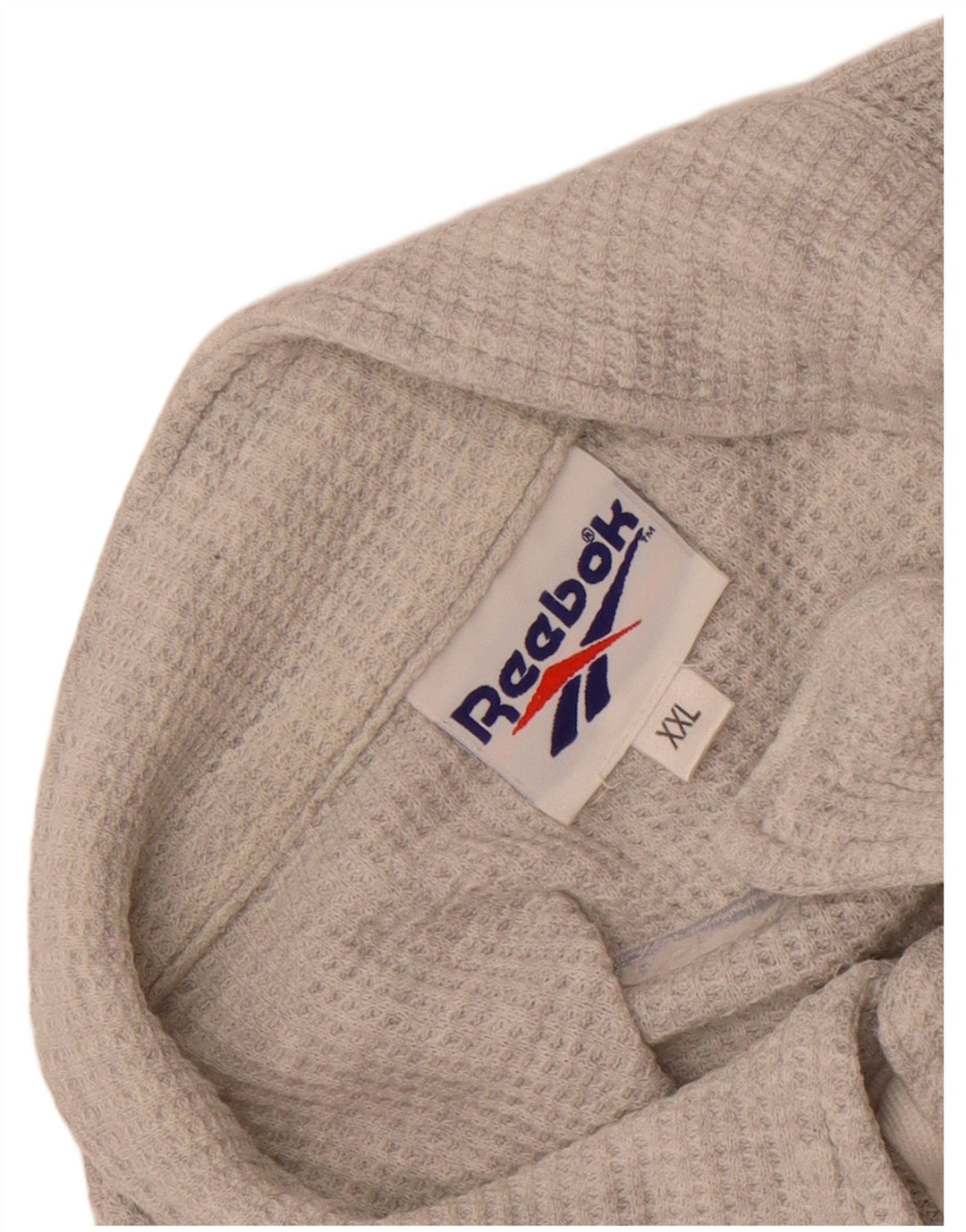 Polo Reebok da uomo 2XL grigia screziata