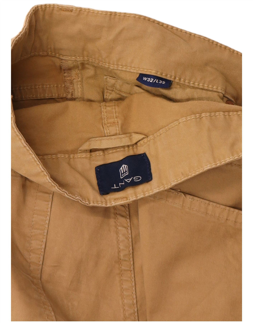 Pantaloni casual dritti da uomo Gant W32 L32 Beige
