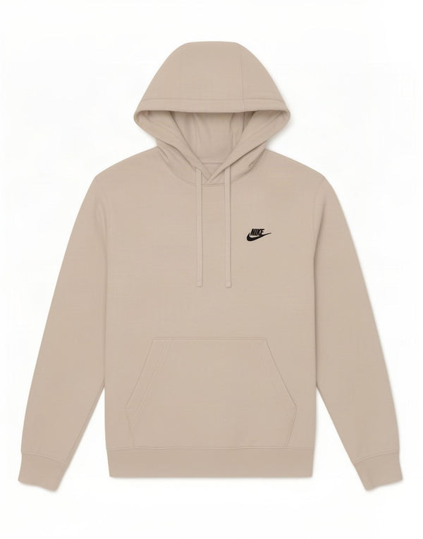Felpa con cappuccio da uomo Nike XS in cotone bianco
