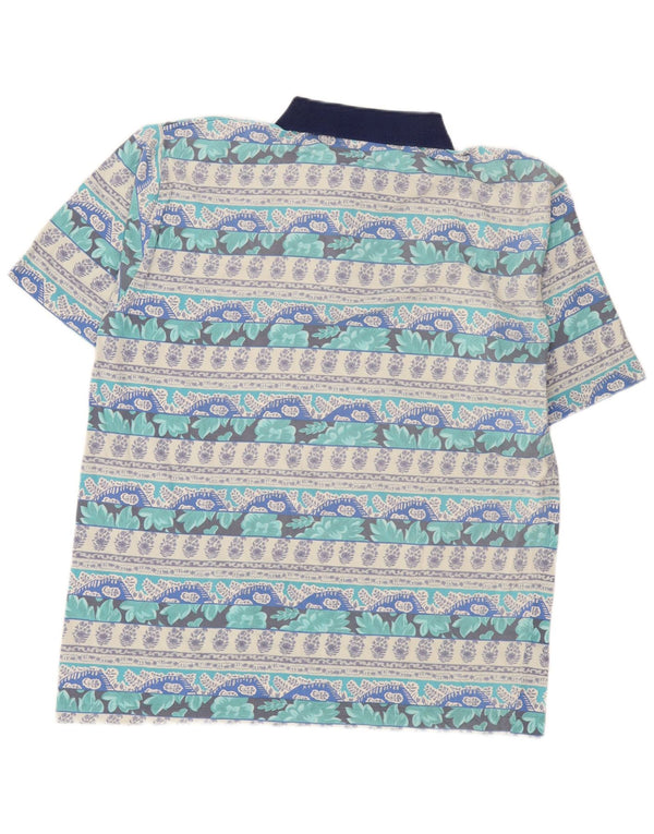Polo da uomo Fila IT 56 XL floreale multicolore
