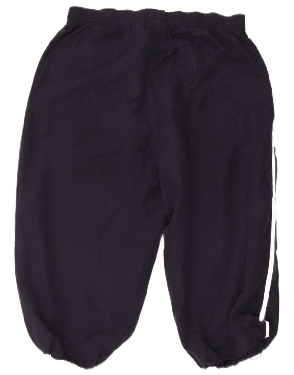 Pantaloncini sportivi da uomo Puma Bermuda grandi in cotone blu navy
