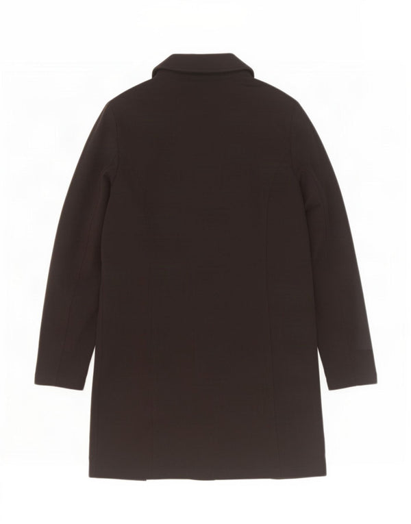 Cappotto doppiopetto da donna Nautica UK 14 cotone nero medio