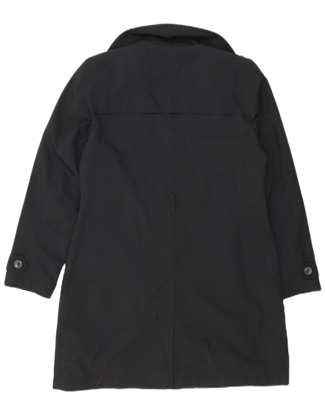 Trench da donna Marks & Spencer UK 14 grande poliestere nero
