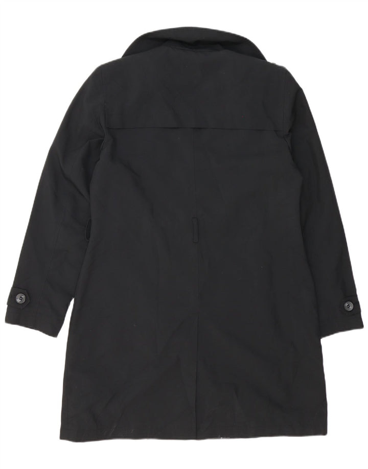 Trench da donna Marks & Spencer UK 14 grande poliestere nero