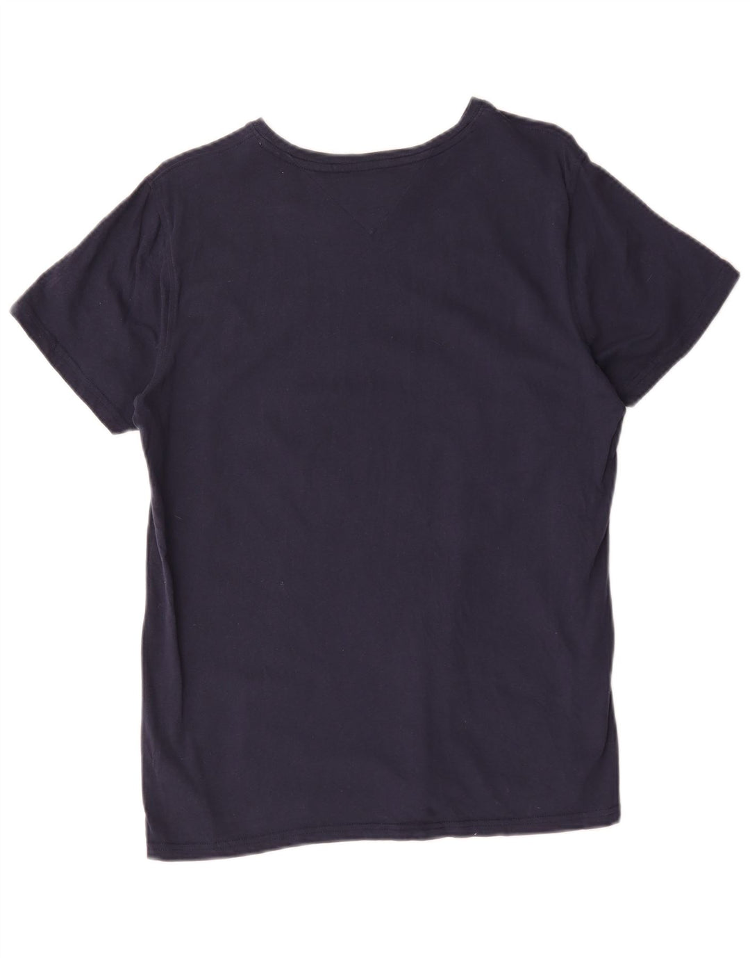 T-shirt da uomo Tommy Hilfiger Top in cotone blu navy medio