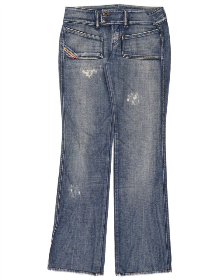 Jeans bootcut da donna Diesel W26 L32 in cotone blu
