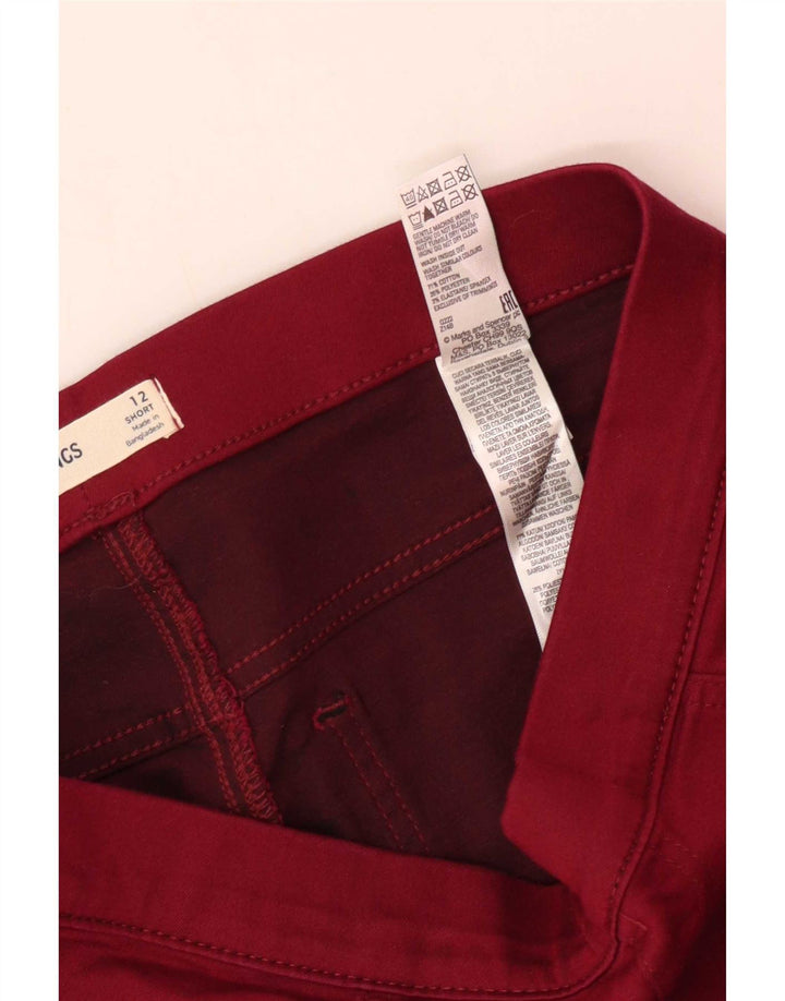 Jeans Jeggings da donna Marks & Spencer UK 12 medio W30 L26 cotone rosso