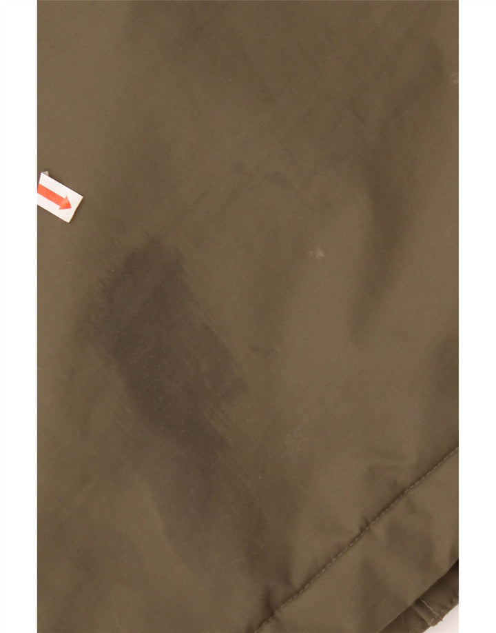 Giacca imbottita con cappuccio da uomo Adidas UK 34 XS nylon kaki