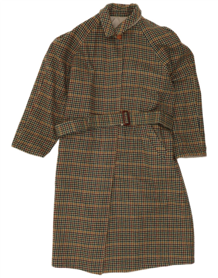 Soprabito reversibile da donna vintage EU 46 XL Lana beige