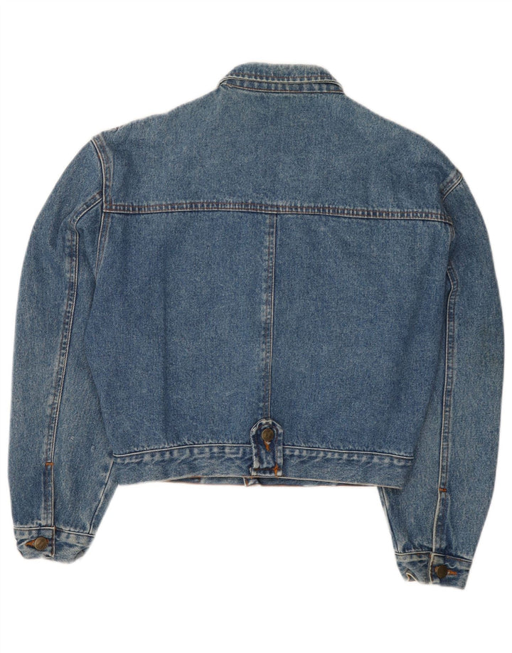 Giacca di jeans vintage da ragazzo 14-15 anni blu medio