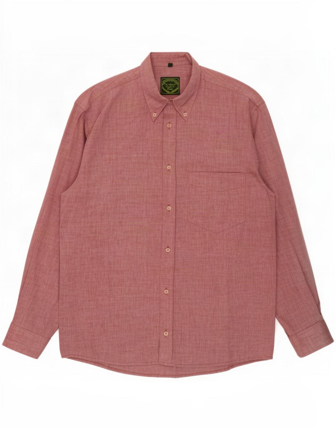 Camicia da uomo Harris&Harold taglia 39/40 cotone bordeaux medio