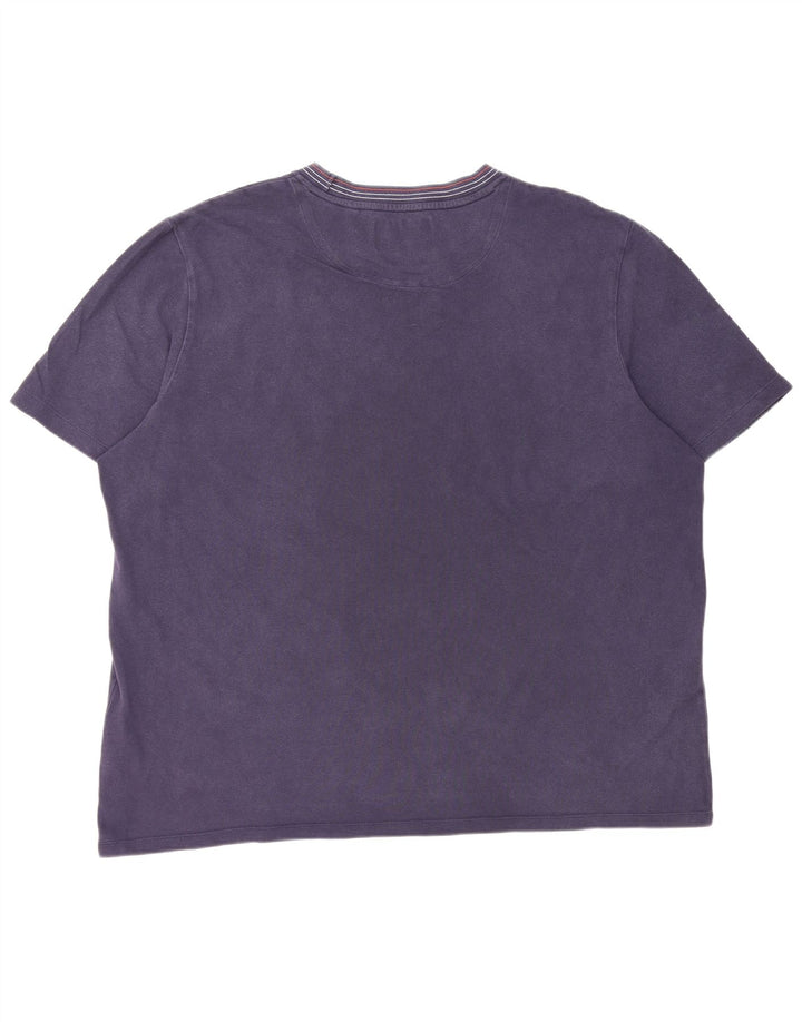 T-shirt da uomo Lyle & Scott Top 2XL cotone blu navy
