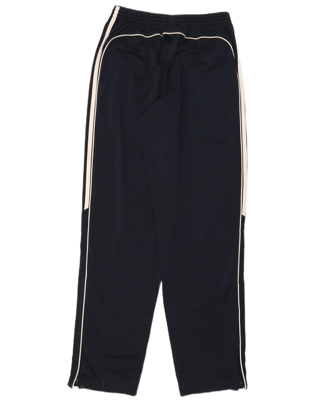 Pantaloni della tuta da ragazzo Adidas 15-16 anni in poliestere blu navy