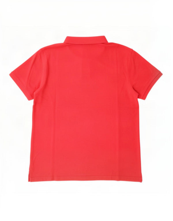 Polo Gant da donna vestibilità regolare 3XL cotone rosso