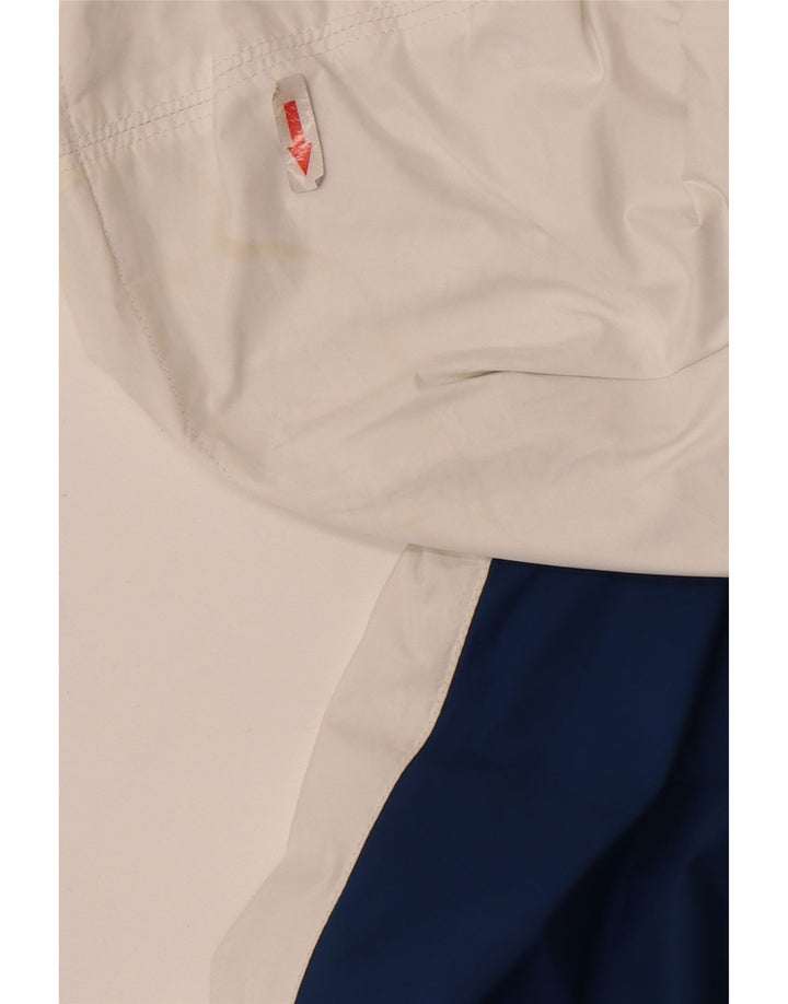 Giacca reversibile con cappuccio Nike da uomo UK 38 Poliestere color block blu medio