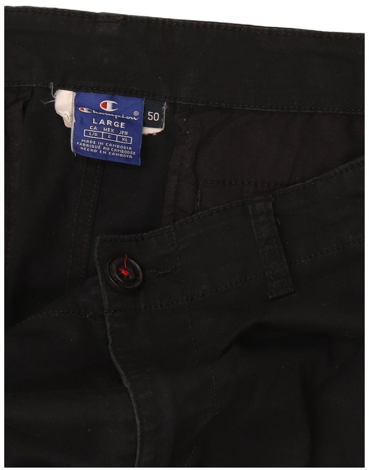 Pantaloncini cargo da uomo CHAMPION IT 50 Large W34 neri